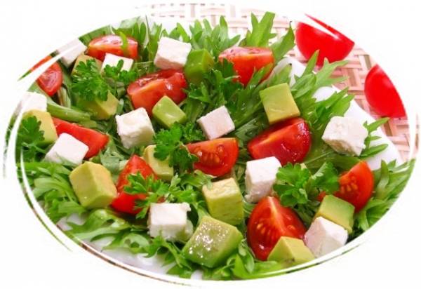 Салат с фетаксой и огурцами рецепт с Салат с фетаксой и огурцами рецепт с
